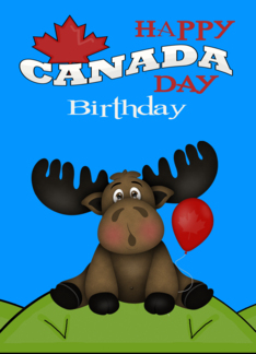 Birthday on Canada...