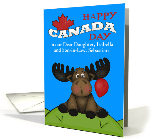 Canada Day, custom relationship, a cute moose on a hill... (1380098)