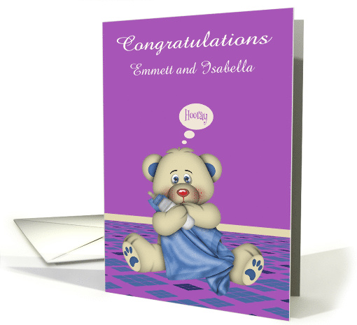 Congratulations on Adoption Finalization Custom Name with... (1399406)