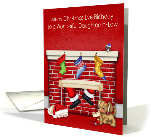 Birthday on Christmas Eve to Daughter in Law Animals with... (1407878)