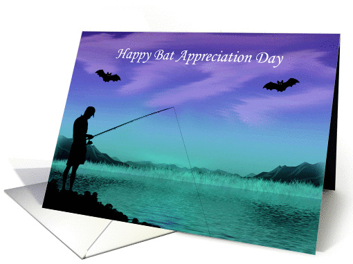 Bat Appreciation Day, April 17th, general, fisherman with... (1430160)