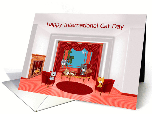 International Cat Day, August 8th, general, a room full... (1443926)