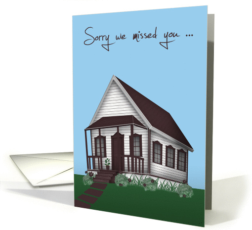 Sorry we missed you door to door solicitation, general,... (1456676)
