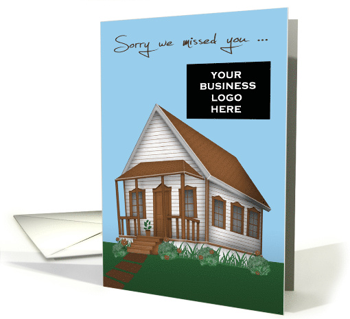 Sorry we missed you door to door solicitation, business... (1456678)