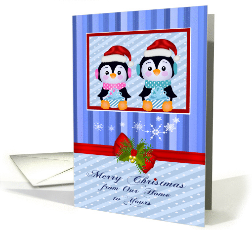 Christmas from Our Home to Yours, adorable penguins... (1459380)