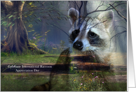 International Raccoon Appreciation Day, general, portait, woodlands card