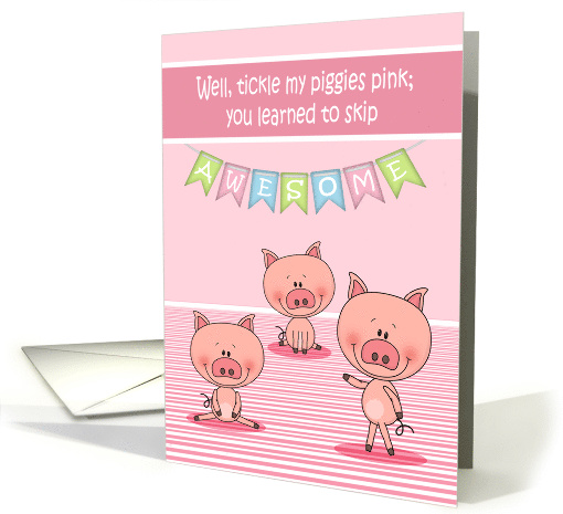 Congratulations on learning to skip, adorable piggies... (1487258)