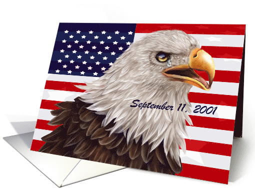 Patriot Day, 9/11 remembrance, A proud patriotic bald... (1532018)