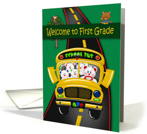 Welcome to First Grade from Teacher with a Bus full of... (1533964)