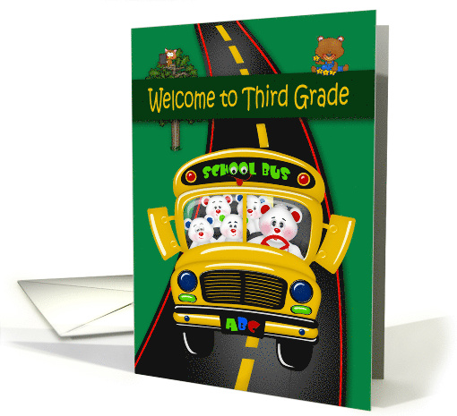 Welcome to Third Grade from the Teacher with a Bus of... (1533968)
