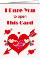 Valentine’s Day, romance, A large red heart with an array of hearts card