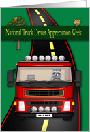 National Truck Driver Appreciation Week, Observed in September card