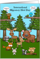 International Migratory Bird Day Observed in the second weekend of May card