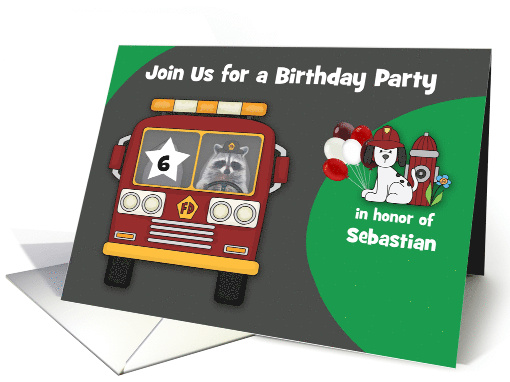 Invitation to Birthday Party Custom Name and Age... (1568540)