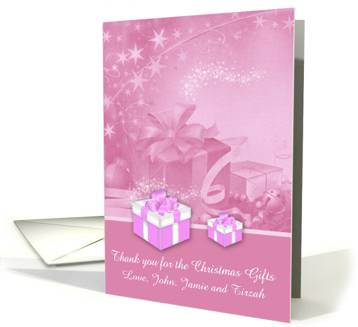Thank you for the Christmas Gifts Custom Name with... (1592726)