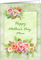 Mother’s Day to Mom during COVID 19 with Beautiful Colored Flowers card