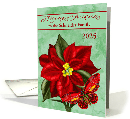 Christmas for Custom Name and 2025 Year with a Beautiful... (1743156)