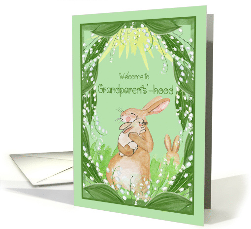 Congratulations on Becoming a Grandparents to Granddaughter card