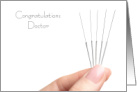 Congratulations on Graduation Doctor of Acupuncture card