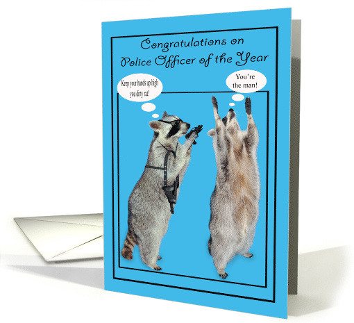 Congratulations on Police Officer of the Year with... (1849132)