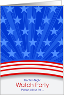 Invitation to Election Night Watch Partya gvvvvv card