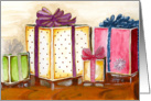 Christmas Presents card