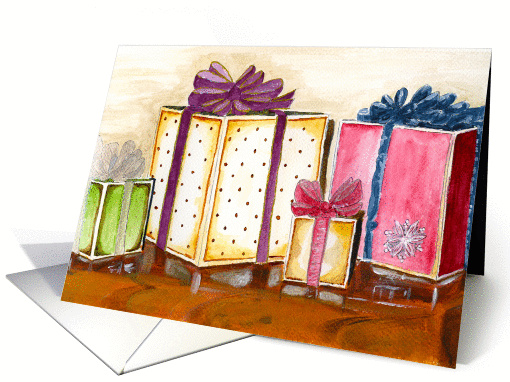 Christmas Presents card (1352812)