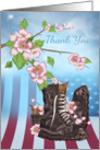 Thank You Sympathy , Loss of Military Serviceman / Service Woman card