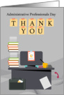 Administrative Professionals Day Thank You, Office Items card