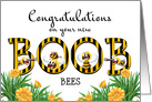 Boobs, boob-bees - boob job congratulations card, Someone having their card