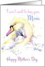 Swan And Signet For Mother’s Day Mom card