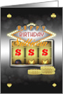 Clare Birthday Card Slots card
