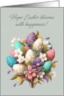 Hope Easter blooms with Happiness Eggs and Flowers card