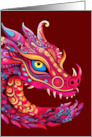 Chinese New Year Dragon card