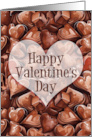 Happy Valentine’s Day with Crowded Chocolate Candy Hearts card