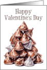 Happy Valentine’s Day with Chocolate Candy card