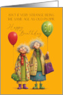 60th Funny Joke Isn’t It Very Strange Being the Same Age as Old People card