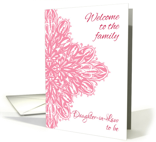 Welcome To The Family, Henna/Mehndi Design card (1392646)