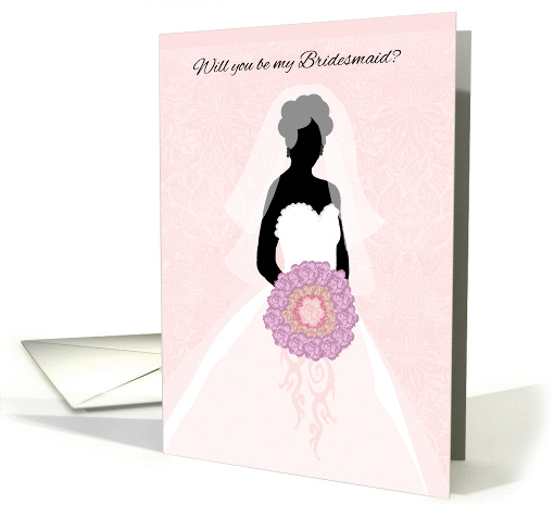 Will you be my Bridesmaid layered dress with veil and... (1400008)