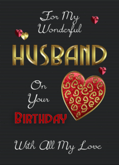 Husband, Birthday...