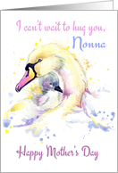 Swan And Signet For Mother’s Day Nonna card