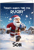 Son Rugby 3d Santa...