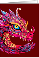 Chinese New Year Dragon card