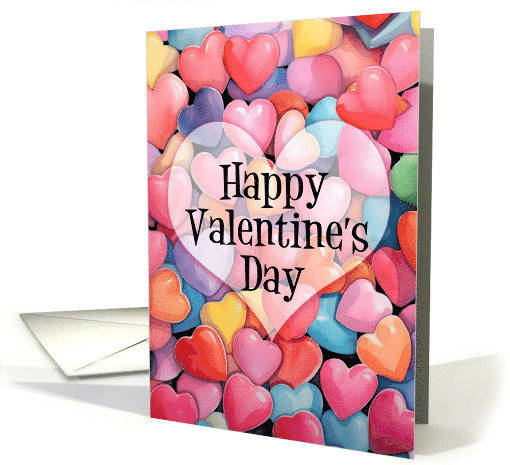 Happy Valentine's Day with Chewy Sweet Candy Hearts card (1819468)