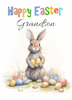 Grandson Easter...