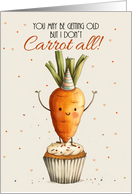 Carrot Sitting on a...