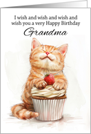 Grandma Birthday Cat...