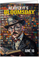 Bloomsday with Play on Words James Joyce Rejoyce June 16th card