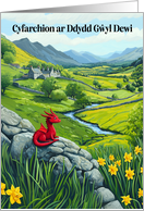 Saint David’s Day in Welsh Cyfarchion ar Ddydd Gwyl Dewi card