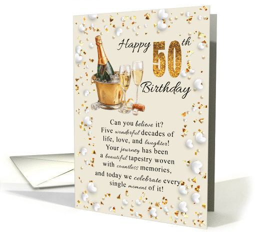50th Birthday Celebration with Champagne in a Bucket Ice... (1950324)